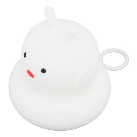 Silicone Deer Night Light for Kids, Rechargeable LED Nursery Baby Lamp with Magnetic Base