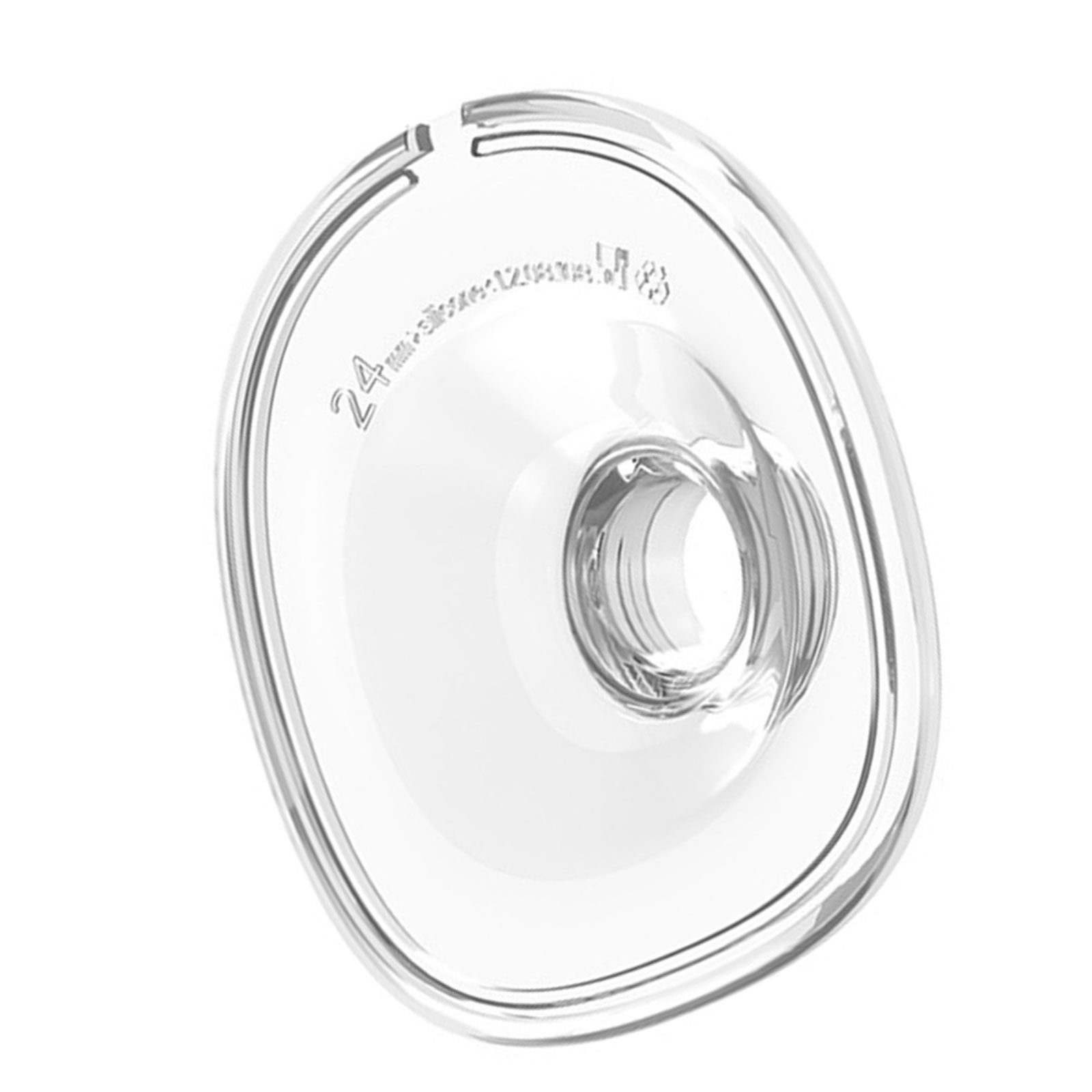 Silicone Diaphragm Membrane Duckbill Valves 24mm/27mm Flange Horn Wearable Electric Breast Pump Accessories for S18/S21
