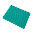 thumbnail image 1 of Silicone Dish Drying Mat for Multiple Usage, Non-Slip Drain Pad with Groove, Machine Washable, Heat Resistant Silicone Mat for Kitchen Counter, Bar or Sink, 1 of 4