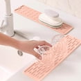 thumbnail image 1 of Silicone Dish Drying Mat, Skidproof Drainage Mat,Sink Countertop Drain Pad Organizer Kitchenware, For Multiple Usage,Easy Clean,Eco-friendly,Heat-Resistant Silicone Mat, 1 of 6