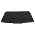 thumbnail image 1 of Silicone Dish Drying Mat for Kitchen Counter, Easy Clean Waterproof Kitchen Mat, Silicone Mat, Fits Under Dish Rack Black 15.7*12.6*0.5 inch, 1 of 6