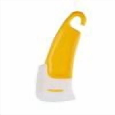 Silicone Dish Scraper,Kitchen Food Silicone Spatula,Reusable Cleaning Spatula with Handle,Non-stick Spatula Scraper Tools for Resin Transfer and Protect Cleaning Dishes Pots Pans (Yellow)