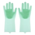 thumbnail image 1 of Silicone Dishwashing Gloves Reusable Cleaning Gloves Kitchen Cleaning Supplies Home Decor Happy 2026!, 1 of 6