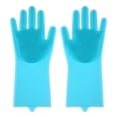 thumbnail image 1 of Silicone Dishwashing Gloves Reusable Cleaning Gloves Kitchen Cleaning Supplies Home Decor Happy 2026!, 1 of 6
