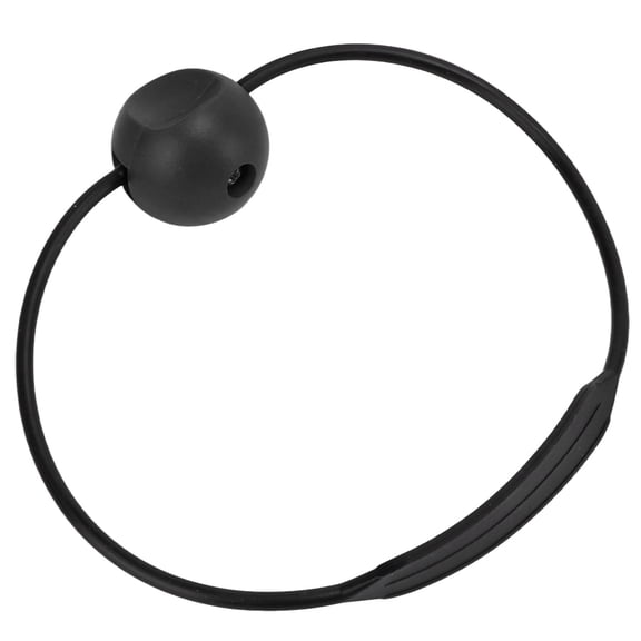 Silicone Diving  Banger  Ball with Elastic Strap for Underwater Signal - Black