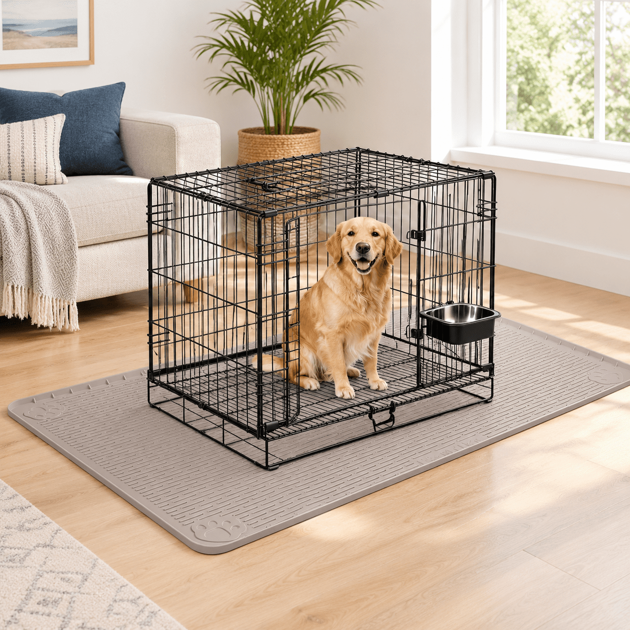 Silicone Dog Bed Mat 40