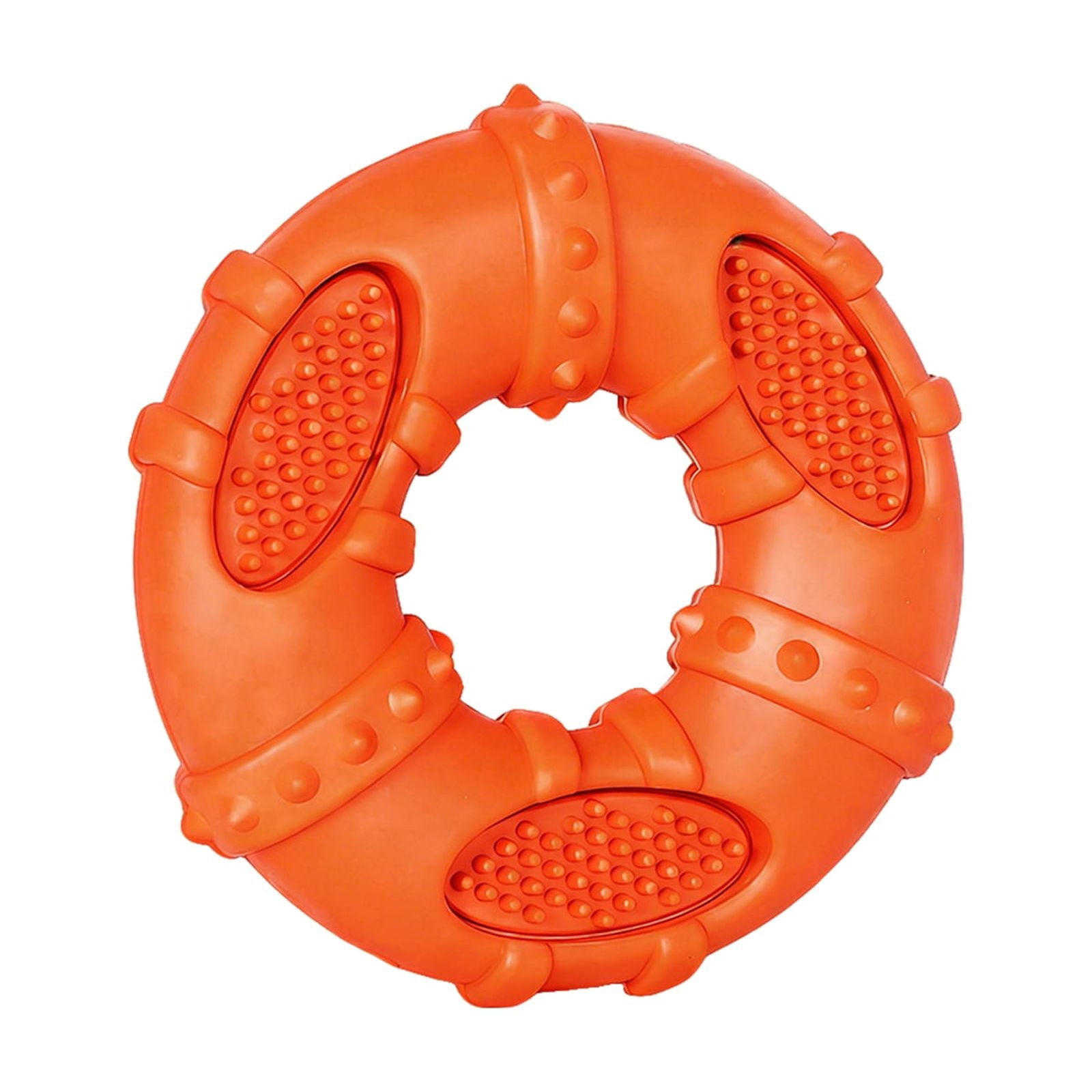 Silicone Dog Chew Toy Ring for Small and Medium Breeds, Durable Bite ...