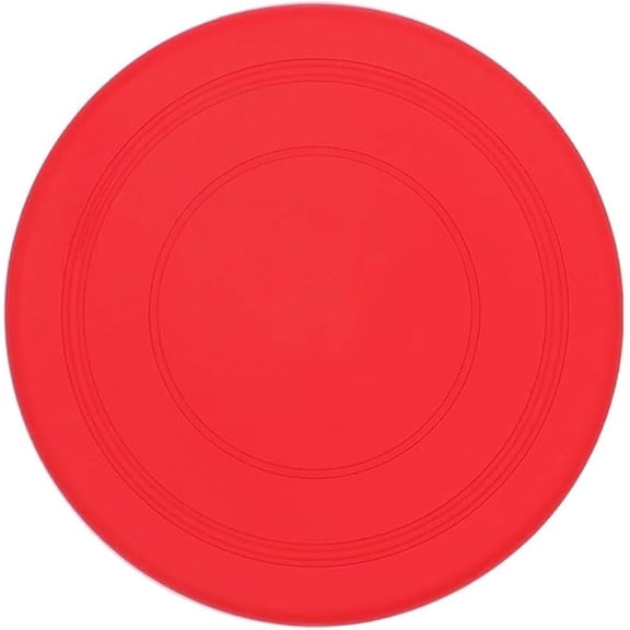 Silicone Dog Flying Disc Frisbee Toy, Soft Indestructible Floating Puppy Flyer for Water Play, Interactive Fetch Training Sports Toy for Small Medium Dogs