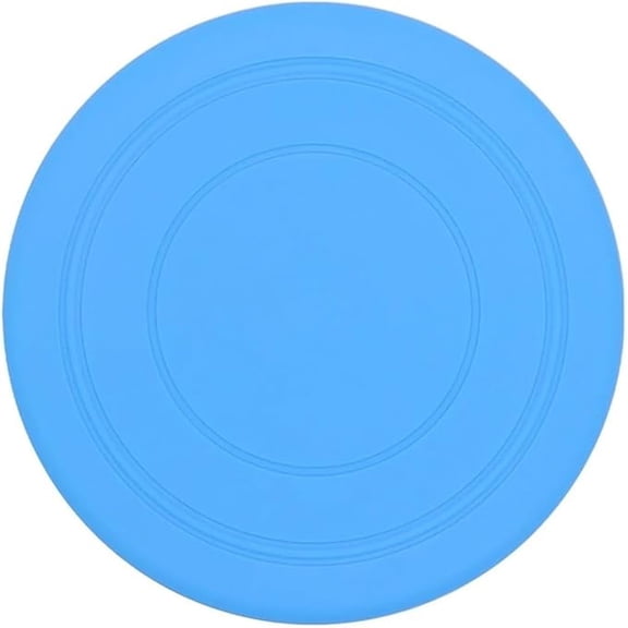 Silicone Dog Flying Disc Frisbee Toy, Soft Indestructible Floating Puppy Flyer for Water Play, Interactive Fetch Training Sports Toy for Small Medium Dogs