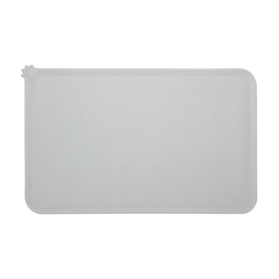 Silicone Dog Potty Tray - Raised Edge, Non- Bottom & Easy to Clean, for Puppy Training Pads and Mess-Free Floors