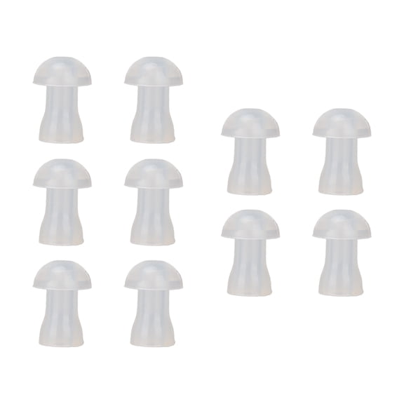 Silicone Domes Ear Tips, Universal Washable Ear Tips Replacement For BTE Behind The Ear S 8mm/0.31in