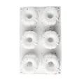 thumbnail image 1 of Silicone Donut Baking 6 Cavity Nonstick Kitchen Bakeware for Homemade Desserts, 1 of 7