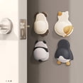 thumbnail image 1 of Silicone Door Knob Wall Bumper – Cute Animal Design Silent Collision Sticker for Walls, Doors, Refrigerator Handles, Noise Reduction and Scratch Protection, 1 of 6