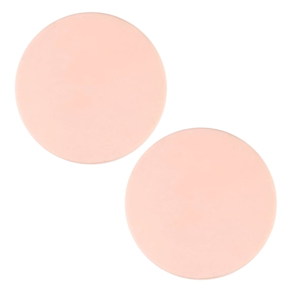 Silicone Door Stopper Wall Protector, Thick Adhesive Door Handle Bumper, Shock Absorbent Wall Guard, 2 Pieces Anti-Collision Pad for Interior Door Knob Wall Damage Prevention,Pink