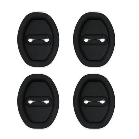 Silicone Doors Lock Protective Cover, Car Door Lock Shock Absorber Cushions