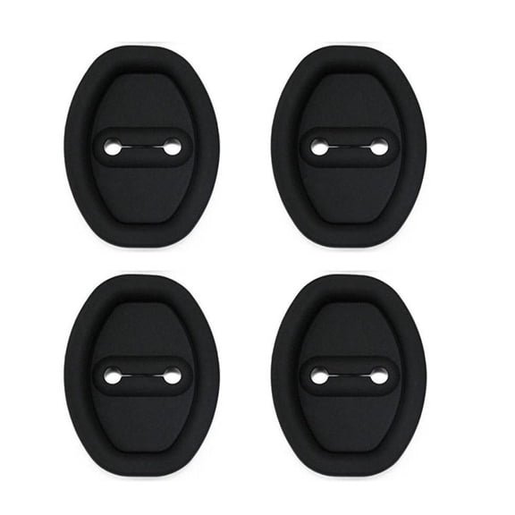Silicone Doors Lock Protective Cover, Car Door Lock Shock Absorber Cushions