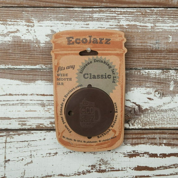 Silicone Drinking Jar Lid - Wide Mouth