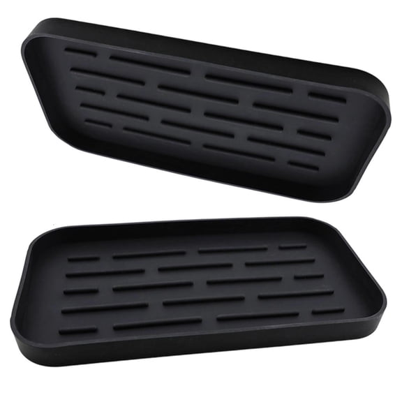 Silicone Drying Mat Adjustable Rack For Cookware Storage And Space Efficient Drainage
