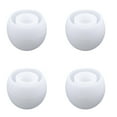 thumbnail image 1 of Silicone Ear Bud with 4.5mm Connector Hole Earbud Cushion Replacement Tips for Headphone Headset Earbud Covers Ear Pads Earphone Inner Holes S M L Size 4PCS, 1 of 8