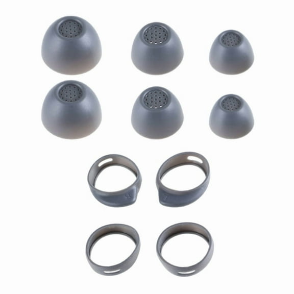 Silicone Ear Tips for Samsung Galaxy Buds FE Antislip Wing Tips Set In-Ear Earphone Cover Earbuds Eartips Set