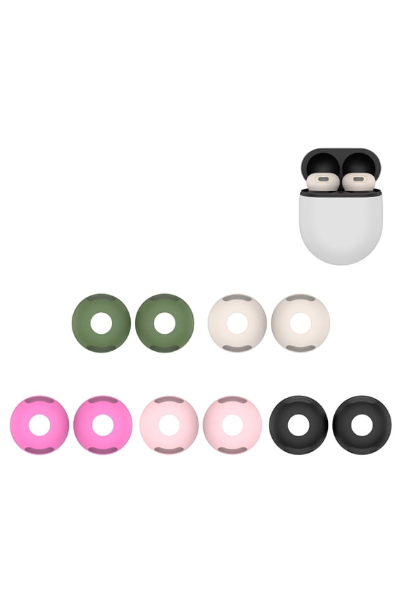 Silicone Earbud Cap Tip Cover Replacement Tips Silicone Earbud Tips Earbud Caps Headphone Ear Tips Earbud Rubber Tips For Google Pixel Buds Pro 2 Bluetooth Headphones