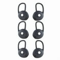 thumbnail image 1 of Silicone Earbud Tips Earpads for Honor AM66 Xsport PRO Earphones Covers Ear Caps and Sound Isolation, Unisex, 3 Pairs, 1 of 11