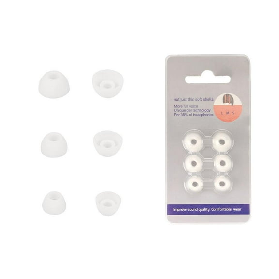 Silicone Earphone Case with Improved Sound, Comfort Fit, Dustproof & Waterproof for Long - Term Use