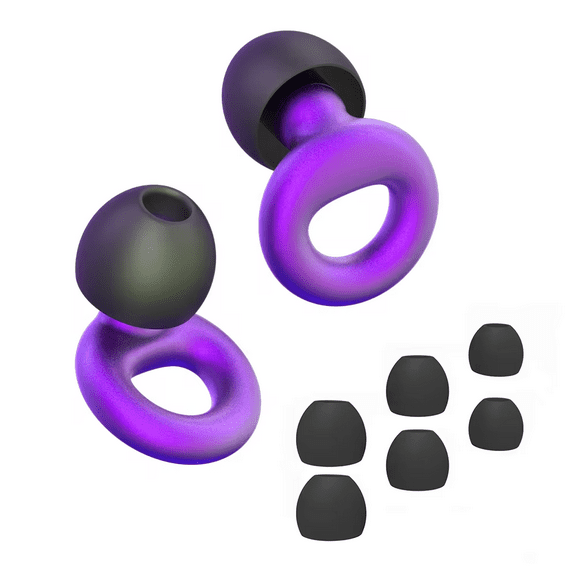 Silicone Earplugs for Swimming Sleep Noise Cancel Noise Reduction-Soundproof Reduce Disturbances -Quality loop Earplugs