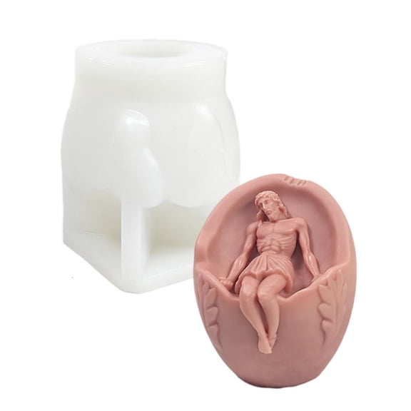 Silicone Easters 3D Easters Eggs Plasters Casting Ornament Epoxy Resin