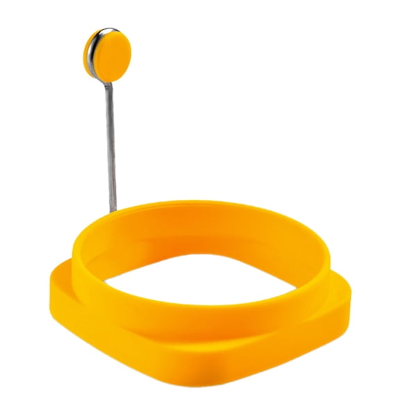 Silicone Egg Rings Square & Round Egg Cooker Ring Double Ring With Handle Frying Non Stick Maker For Pancakes Breakfast And Sandwich Silicone Side Up Omelet And Eggs
