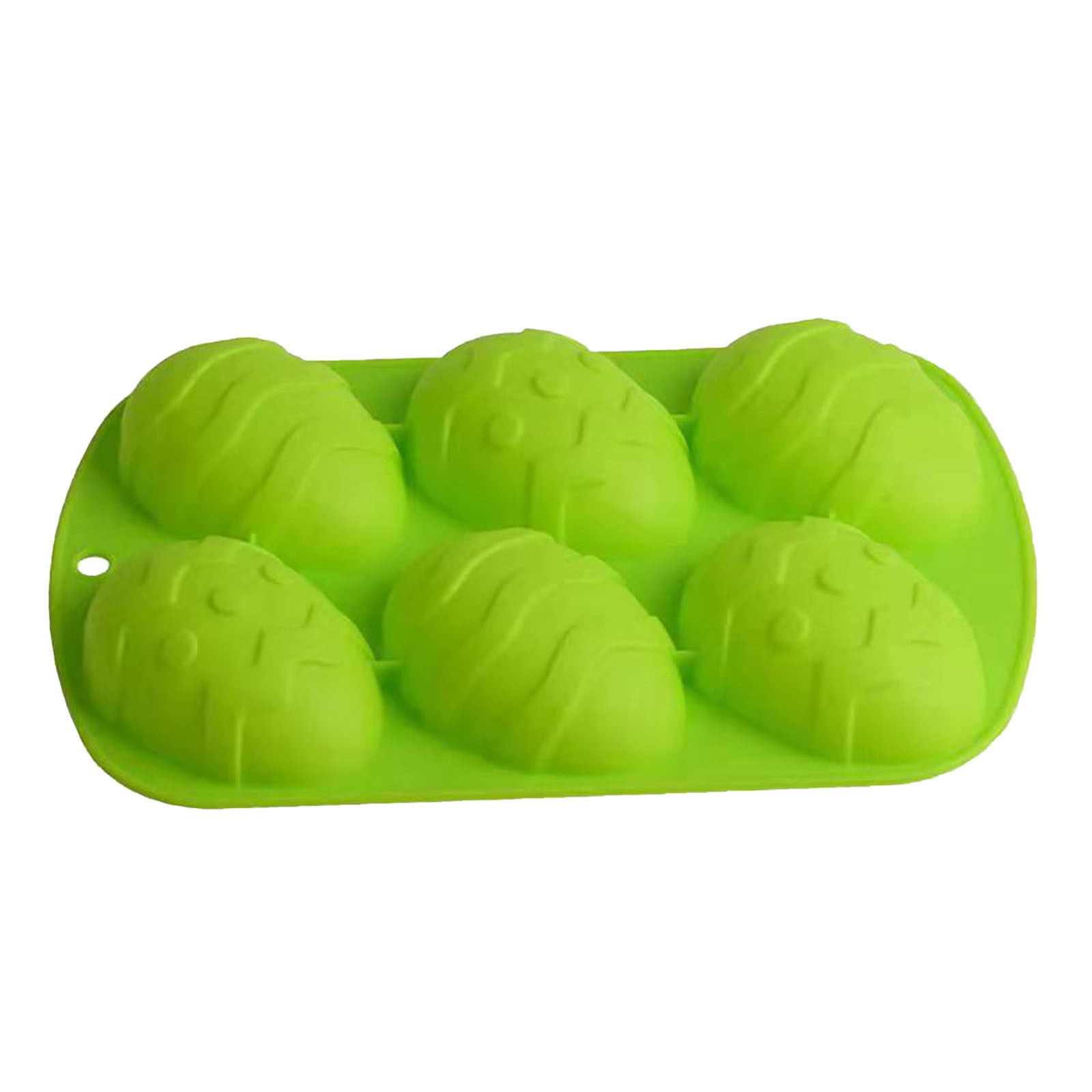 Silicone Egg Shaped Baking Pan 6 Cavities Easter Egg Candy Silicone For silicone-egg-shaped-baking-pan-6-cavities-easter-egg-candy-silicone-for