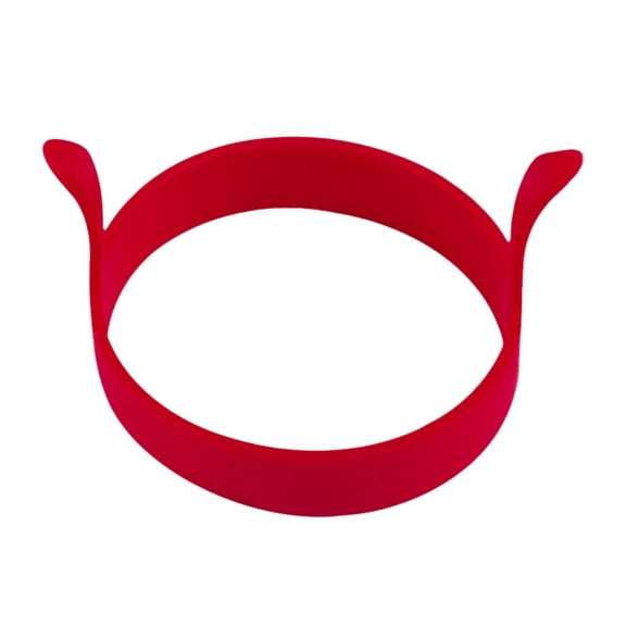 Silicone Egg Silicone Egg Frying Ring Round Egg Moulds Non Stick Egg Ring Egg Ring With Dua L Handles Double Eared Silicone Egg Pancake For Frying Eggs