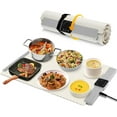 Silicone Electric Warming Tray for Food Foldable Roll up Food Warmers