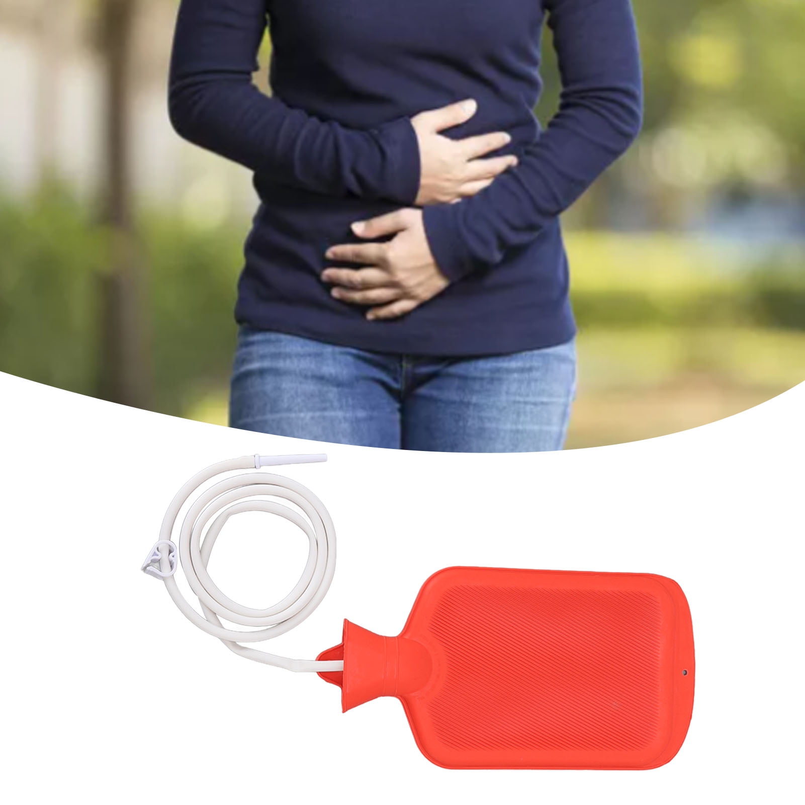 Silicone Enema Bag Kit Intestinal Enema Douche Combination Set Home