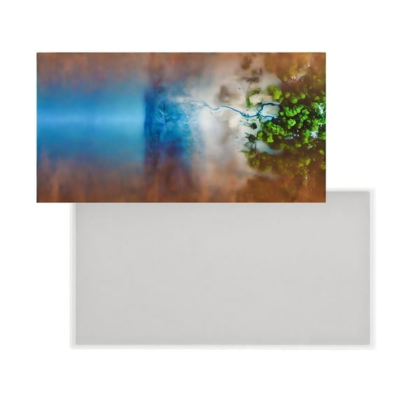 Silicone Epoxy Resin Molds Rectangular Shape Table Moulds Large Plate Moulds Silicone Texture Crafting Silicone Molds