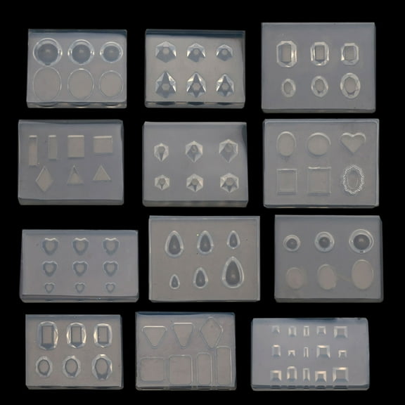 Silicone Epoxy Resin Molds for Casting Making Craft Supplies & Materials Tool Art Starter Perfect for Beginners