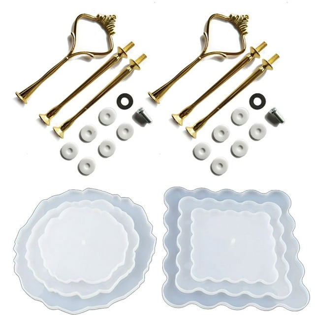 Silicone Epoxy Resin Molds for DIY Casting Toys Making Craft Supplies