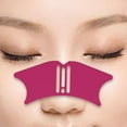 thumbnail image 1 of Silicone Eyebrow Stencil Nose Stencil Lightweight Sturdy Makeup Tool Rose Red, 1 of 8