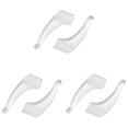 thumbnail image 1 of Silicone Eyeglass Ear Grips, Non-Slip Glasses Retainers for Comfortable Wear, Universal Fit for Arms, Secure and Soft, 3Pc(Clear, Large), 1 of 5