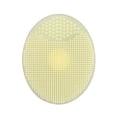 thumbnail image 1 of Silicone Face Cleanser and Body Scrubber Pad,Soft Cleansing Brush,Exfoliating Scrub Brush for Shower,Silicone Face Scrubber Exfoliator,Cleansing Brush Blackhead Pore Pad for Deep Cleaning,Beige, 1 of 5
