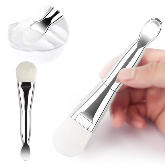 Silicone Face Makeup Brush for All Skin Types - Tool for Effortless Application and Enhancing Beauty Routines with Versatile Features