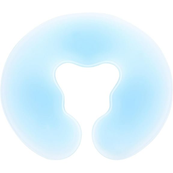 Silicone Face Massage Pillow Spa U Shaped Massage Pillow Spa Gel Pad Face Relax Body Massage Cradle Cushion for