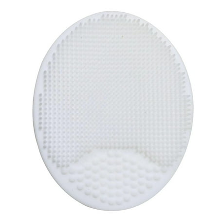 Silicone Face Scrubber Exfoliator Brush - Transparent Facial Cleansing Brush Pad for Pore Removing,Gentle On Skin,Best for Women,Easy To Clean