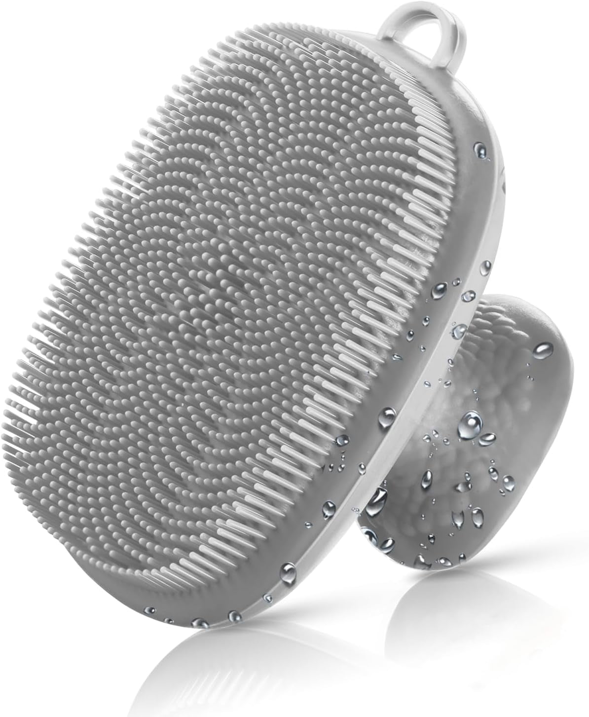 Silicone Face Scrubber for Men, Manual Waterproof Facial Cleansing ...