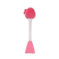 thumbnail image 1 of Silicone Facial Cleansing Brush Double Ended Face Scrubber Massage Tool for Deep Cleaning Exfoliating and Applying Products, 1 of 4