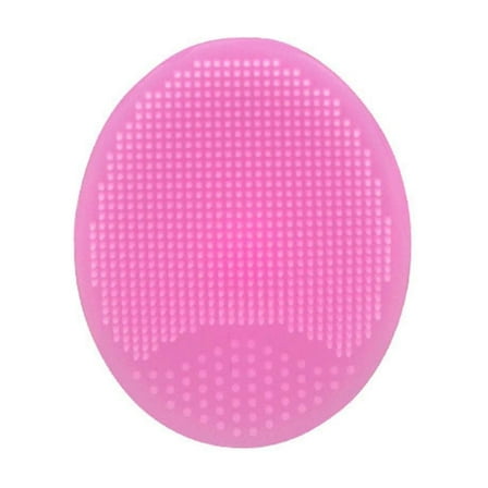 Silicone Facial Cleansing Brush - Face Scrubber,Soft Silicone Scrub Facial Cleansing Pad Face Exfoliator Face Scrub Brush Silicone Scrubby for Massage Pore Cleansing Blackhead Removing Exfoliating