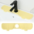 thumbnail image 1 of Silicone Faucet Handle Drip Catcher Tray Mat, Silicone Faucet Mat Sponge Holder for Kitchen Sink Accessories Gadgets, Drying Mat for Kitchen Counter Bathroom Sink Splash Guard, 1 of 8