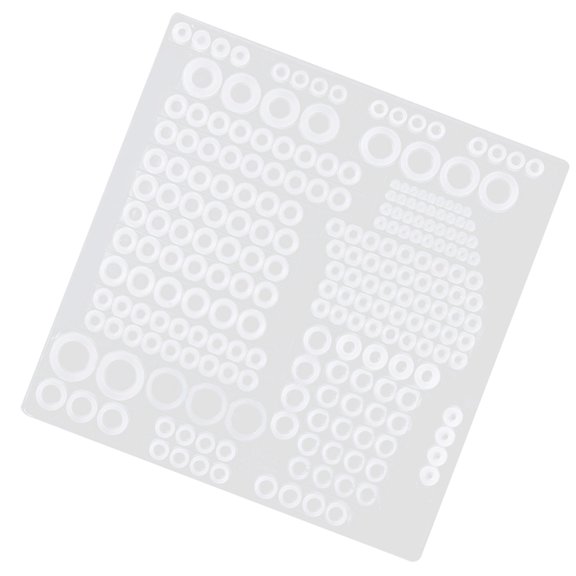 Silicone Faucet O-Rings Flat Gasket Plumbing Washers High Temperature Seal Gasket