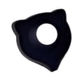 thumbnail image 1 of Silicone Faucet Sink Splash Guard Mat Behind Draining , 3.5×4.2 inches Compact Tap Sink Protector, 1 Pc Heavy Duty Countertop Water Diverter Draining Mats, Kitchen Gadget Accessories,Black, 1 of 7