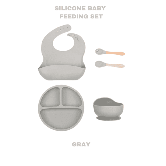 Silicone Feeding Set